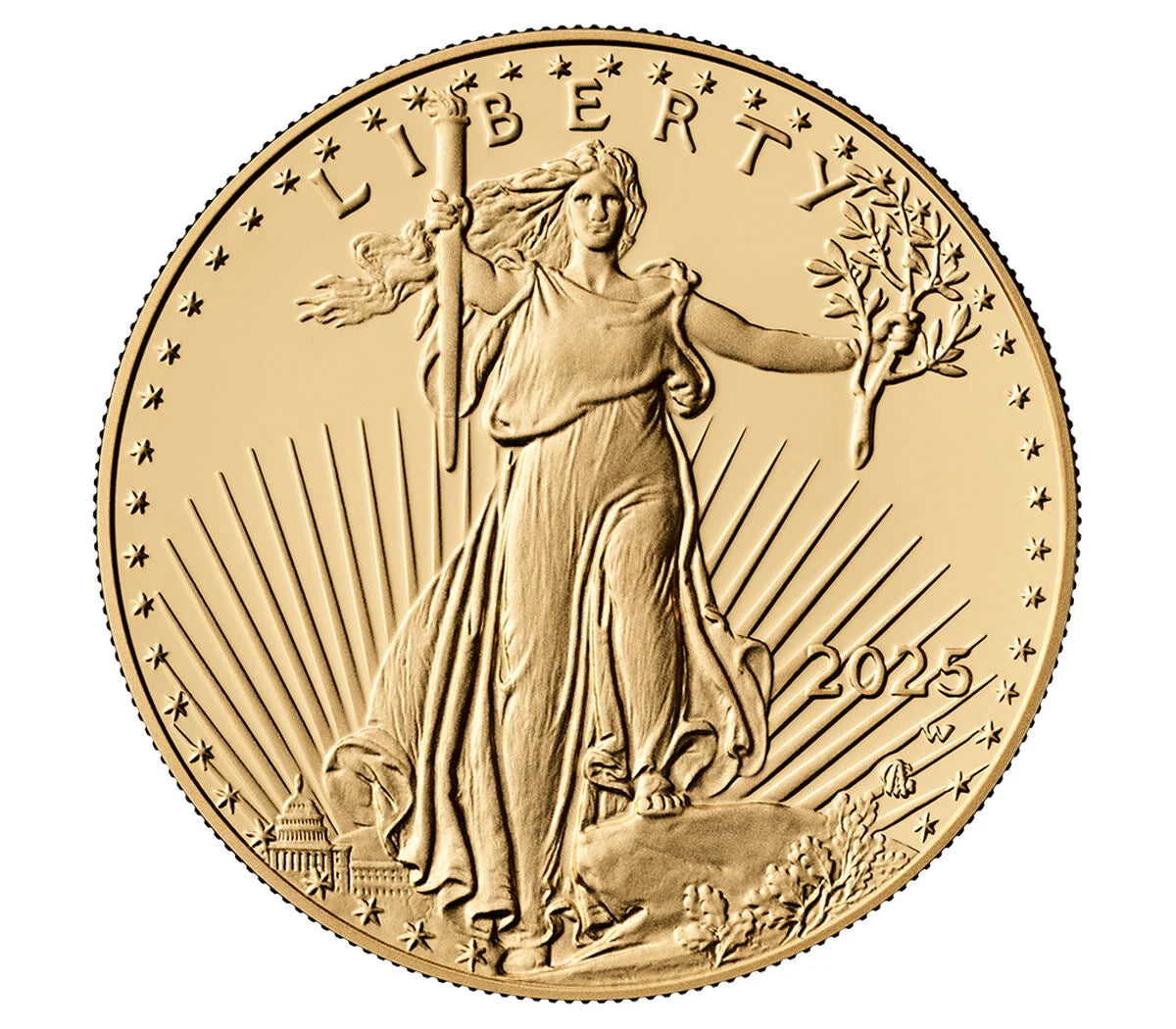 2025 United States Gold Eagle $50 Coin
