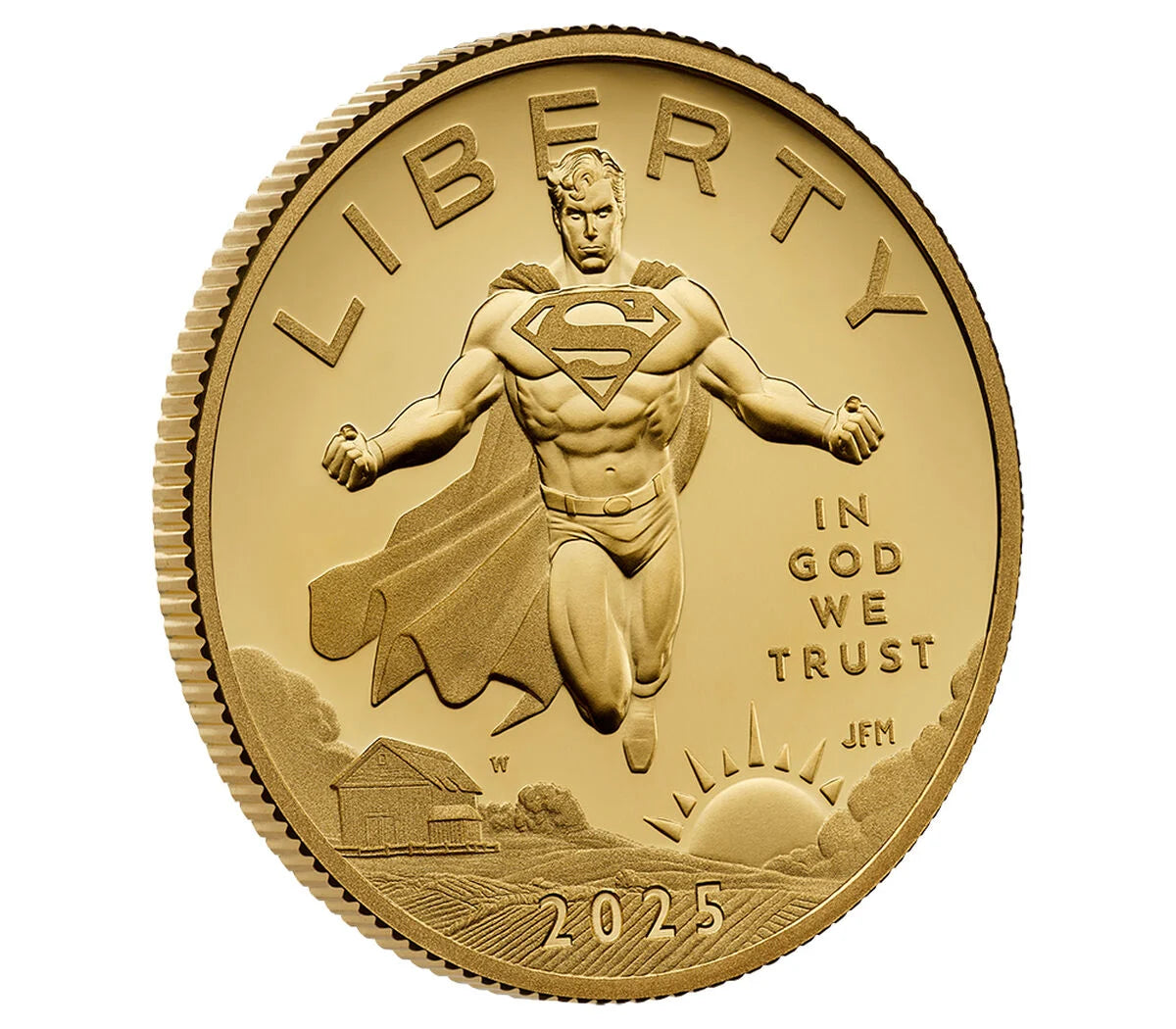 2025 United States Superman $50 Gold Coin